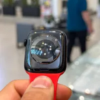 اپل واچ سری ۹ سایز ۴۵ میل مشکی باتری ۱۰۰|لوازم جانبی موبایل و تبلت|تهران, امانیه|دیوار