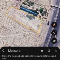 زمین-بر-جاده-اصلی-شهریار-با-سند-تک-برگ