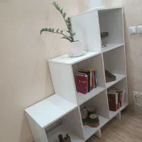 کتابخانه یا ویترین اسپرت یا قفسه اسباب بازی کودک