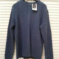 پلیور آبی (اکبند)، برند امریکایی، سایز ایکس لارج