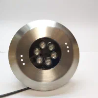 چراغ روکار استخری استیل فول کالر 18 وات مدل 18ROLF