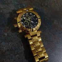 ساعت اینویکتا طلایی اصل