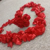 گل روبانی|گل مصنوعی|صائین قلعه, |دیوار