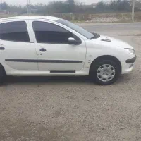 پژو ۲۰۶ مدل ۸۸ بدون رنگ