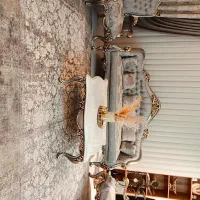 مبل سلطنتی هفت نفره نو نو بدون هیچ زدگی هیچ پارکی