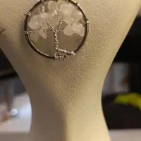 گردنبند دست ساز سنگ درخت زندگی