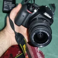 دوربین نیکون مدل D3300 کم کار معاوضه با موتور برقی