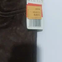 شلوار مانگو چرم نو دخترانه کوچک و پوتین پسرانه