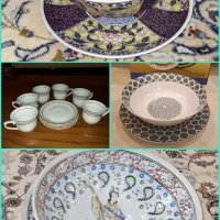 قاب و قدح چینی قدیمی۲ کاسه سفالی وکاسه بشقاب مقصود