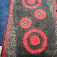 دوتاقلیچه ۱/۵در۱ زمینه مشکی پرزبلند