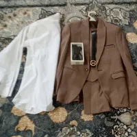 کت و شلوار شکلاتی