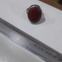 انگشتر نگین عقیق سرخ یمنی|جواهرات|رشت, خرسندی|دیوار