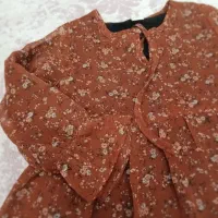 پیراهن و کتونی نیم بوت کتانی پوتین دخترونه سایز ۳۰