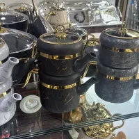 کتری و قوری گرانیتی و استیل|قوری، کتری، قهوهساز دستی|تبریز, |دیوار