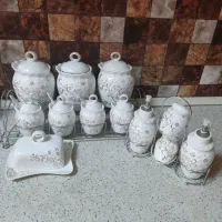 ظروف پای سماوری با کارتن|ظروف سرو و پذیرایی|فردیس, نگارستان|دیوار