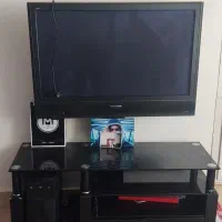 میز تلویزیون شیشه ای