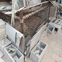 فروش تخت چهارپایه قدیم فلزی