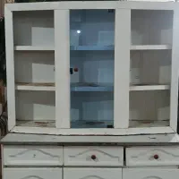 کابینت فلزی دو طبقه|کتابخانه، شلف، قفسههای دیواری|میاندوآب, |دیوار