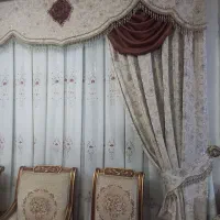 فروش پرده پذیرایی|پرده، رانر، رومیزی|سمنان, |دیوار