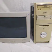 کیس ومانیتور کهنه اوراقی ضایعاتی سوخته