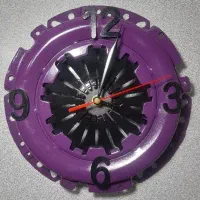 ساعت دیواری طرح دیسک و صفحه