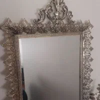 آینه وشمعدان برنز|آینه|کرج, عظیمیه|دیوار