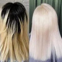 دکلره رنگمو مش فویلی بالیاژ لایت آمبره پروتیینه مو|خدمات آرایشگری و زیبایی|تهران, جنت‌آباد شمالی|دیوار