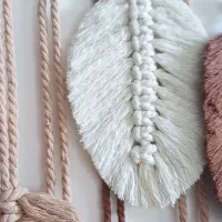 دیوار کوب مکرومه|صنایع دستی و سایر لوازم تزئینی|زرند, |دیوار