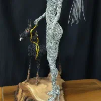 مجسمه مفتولی|صنایع دستی و سایر لوازم تزئینی|تهران, ولنجک|دیوار