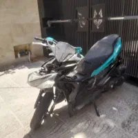 موتور ایروکس  تصادفی خورده زمین