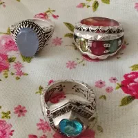 انگشتر نقره دستساز .معاوضه فقط  باگوشی هم دارم