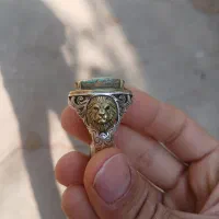 انگشتر نقره فیروزه