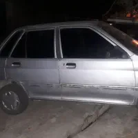 پراید مدل ۸۶ دوگانه سوز شرکتی با شیشه های دودی