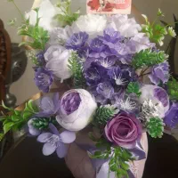 گل مصنویی زیبا