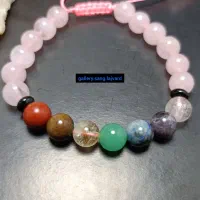 دستبندهای سنگی هفت چاکرا،،سنگ طبیعی|جواهرات|شیراز, کاراندیش|دیوار