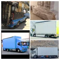 باربری بین شهری حمل بار شهرستان نیسان خاور کامیون