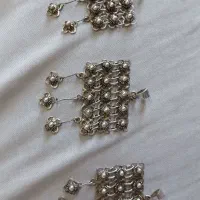 گردنبند و انگشتر نقره با فاکتور