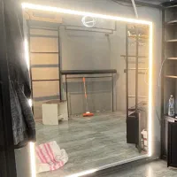 ایینه قدی. دورش تراش و لاینر ۳ردیفه با ترانس