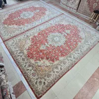 جفت۹متری چله ابریشم تبریز طرح تقیزاده رنگ مسی|فرش|تهران, آرارات|دیوار