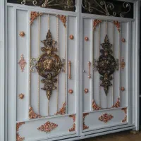 پارکینگ در حیاط درب باغی اهنی انبار پنجره upvc پله|مصالح و تجهیزات ساختمان|احمدآبادمستوفی, |دیوار