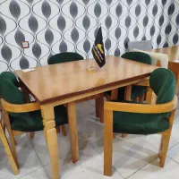 ناهار خوری اچ چوب راش زرکالا