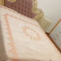 تخت دو نفره قیمت 18 میلیون با تشکش و دوتا پاتختی