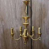 لوستر چهار شمع و پنج شمع|لوستر و چراغ آویز|اهواز, گلستان|دیوار