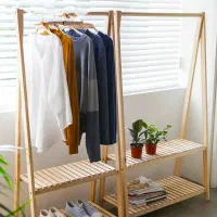 ساخت انواع رگال لباس چوبی