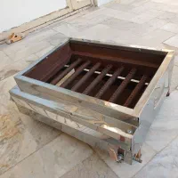 کباب پز ۷ شعله بدنه استیل|اجاق گاز و لوازم برقی پخت‌وپز|قم, صفائیه|دیوار