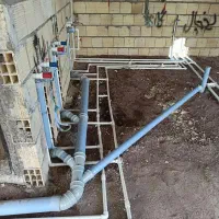 خدمات لوله‌کشی آب و فاضلاب ساختمان