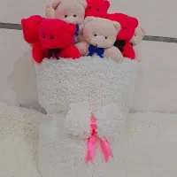 بوکت خرسی|گل مصنوعی|شیراز, میانرود|دیوار