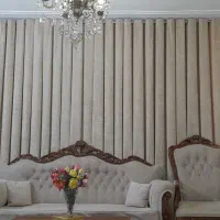 پرده مخمل پانچ شانل