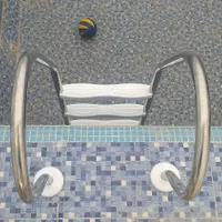 پله استخری استیل نردبان استخر تولیدی کرج کردان