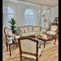 مدل کلاسیک کوئین فرانسوی|مبلمان خانگی و میز عسلی|آستارا, |دیوار